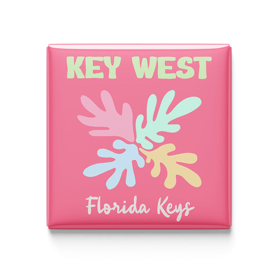 Key West, FL - mini travel poster magnet