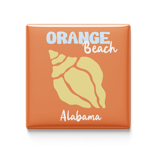 Orange Beach, AL - mini travel poster magnet
