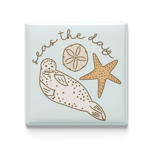 Seas the Day - 2x2 Magnet
